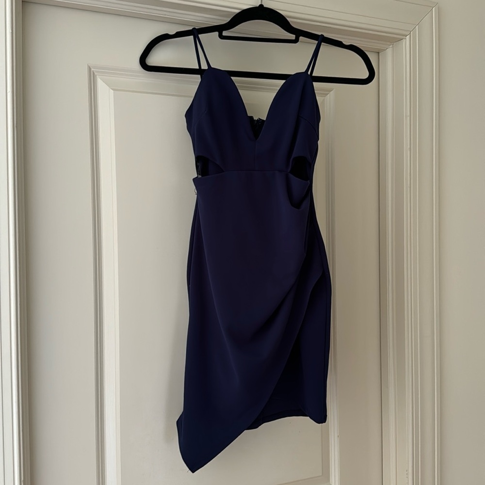 Navy Windsor Cocktail Dress